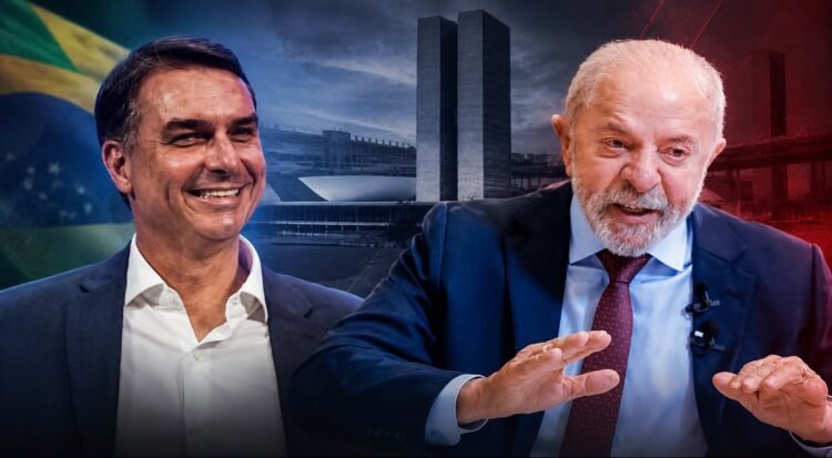 Flávio Bolsonaro chega a 51,49% e amplia vantagem sobre Lula no segundo turno, aponta agregador Inteligov/EXAME