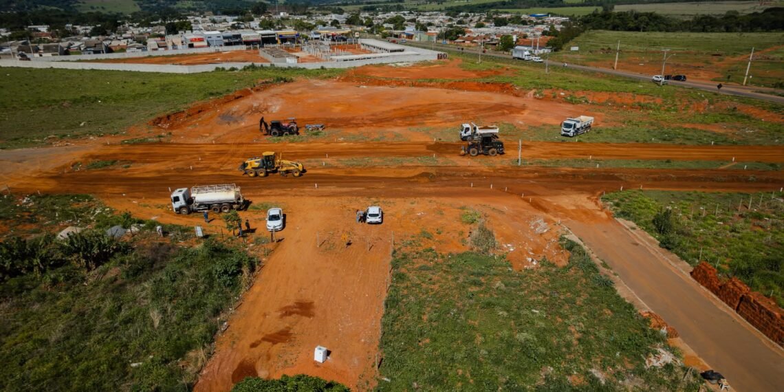 Prefeitura inicia obra de ligação entre Ipanema e Granville para melhorar trânsito na região Leste de Anápolis